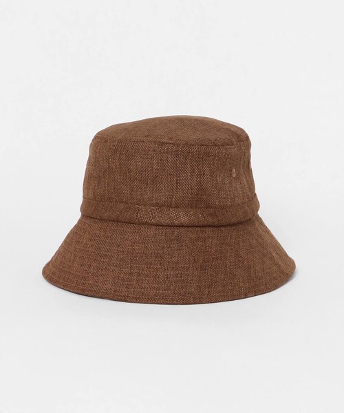 URBAN RESEARCH Sonny Label（アーバンリサーチサニーレーベル）の「折りたたみリネンライクハット（ハット・レディース・ベージュ/ブラウン・one）」の9枚目の写真