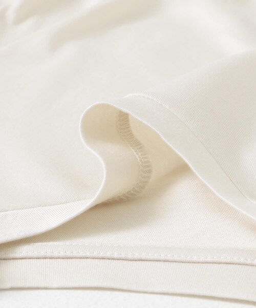 URBAN RESEARCH ROSSO（アーバンリサーチロッソ）の「ペプラムドッキングプルオーバー（Tシャツ/カットソー・レディース・IVORY/BLACK・FREE）」の19枚目の写真