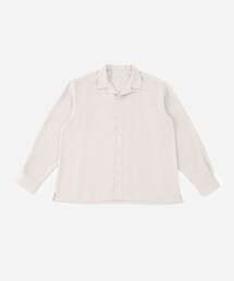 Saturdays NYC | Marco Peach Skin Open Collar LS Shirt(シャツ/ブラウス)