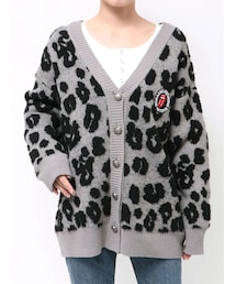 EVRIS | 【ザ・ローリング・ストーンズ】Vネックカーディガン(カーディガン/ボレロ)