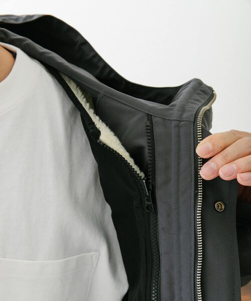ITEMS URBANRESEARCH（アイテムズ アーバンリサーチ）の「4WAY マウンテンパーカー（マウンテンパーカー・メンズ・BEG/BLK/CHA・M/L）」の15枚目の写真