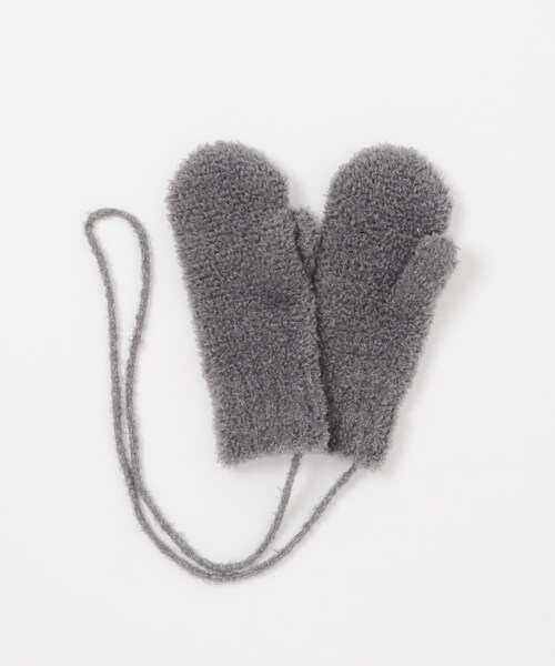URBAN RESEARCH Sonny Label（アーバンリサーチサニーレーベル）の「ラメブークレーニットミトン（ベルト・レディース・エクリュ/グレー/ネイビー・One）」の17枚目の写真