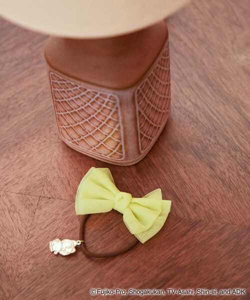 ROPE' PICNIC（ロペピクニック）の「【ドラえもんコレクション】チュールリボンヘアゴム（ヘアゴム・レディース・レッド/ピンク/イエロー・F）」の3枚目の写真