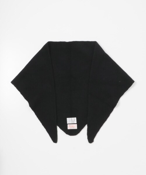 URBAN RESEARCH（アーバンリサーチ）の「YOUNG&OLSEN The DRYGOODS STORE　MIX WOOL TRIANGLE SCARF（バンダナ/スカーフ・メンズ・BLACK/TAUPE MIX/PINK MIX・FREE）」の4枚目の写真