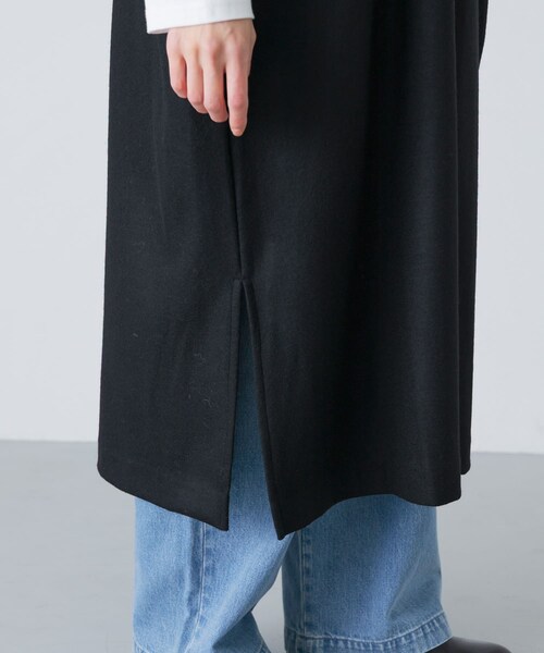 かぐれ（カグレ）の「ウールオーバーワンピース（ワンピース・レディース・BEIGE/BLACK・Free）」の15枚目の写真