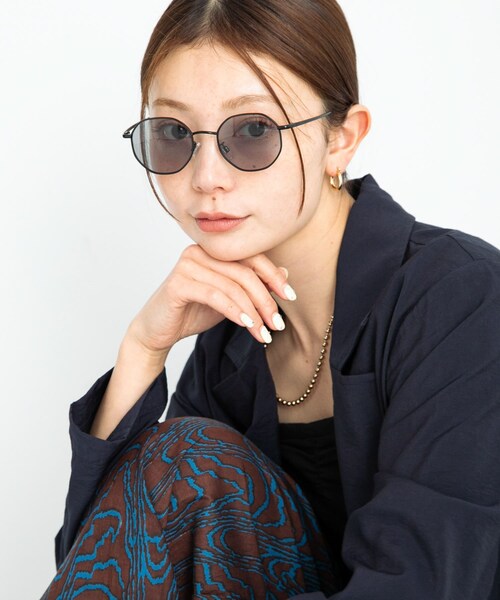 URBAN RESEARCH Sonny Label（アーバンリサーチサニーレーベル）の「noeyedia　NE-425（メガネ・レディース・チャコール/ライトブラウン/ライトグレー・one）」の5枚目の写真