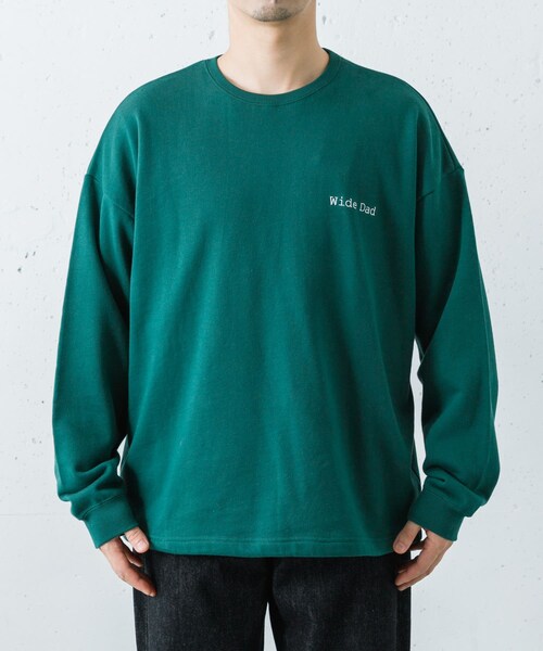 URBAN RESEARCH(アーバンリサーチ)の「Wide Dad×GREENROOM SWEAT(スウェット・メンズ・GREEN・1/2)」の12枚目の写真
