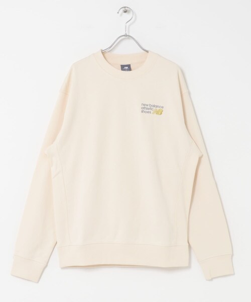 URBAN RESEARCH Sonny Label（アーバンリサーチサニーレーベル）の「NEW BALANCE　プレミアムロゴスウェットクルー（スウェット・メンズ・アッシュヘザー/ブラック/パーマフロスト・M/L/XL）」の3枚目の写真