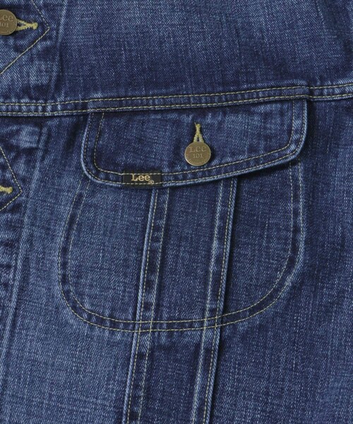 URBAN RESEARCH DOORS（アーバンリサーチドアーズ）の「『別注』Lee101×DOORS　JACKET（デニムジャケット・メンズ・DARK USED/RIGID/ONE WASH/LIGHT USED・38/40/42）」の14枚目の写真