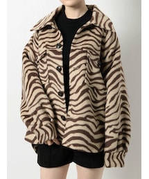 EVRIS | フェイクウールシャツ(シャツ/ブラウス)