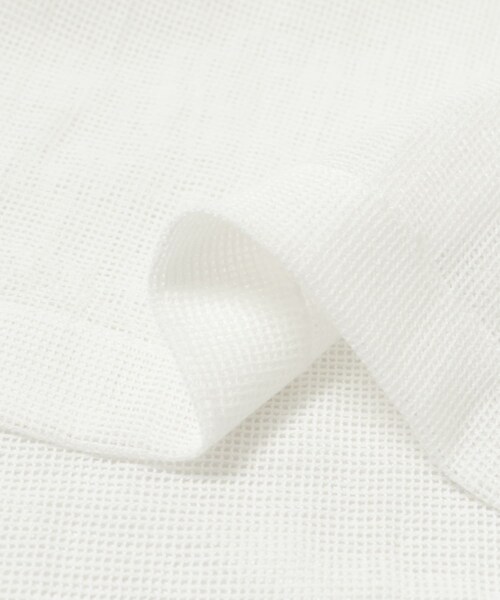 URBAN RESEARCH（アーバンリサーチ）の「コットンカラミシアーオーバーシャツ（シャツ/ブラウス・レディース・BLACK/OFF・FREE）」の15枚目の写真