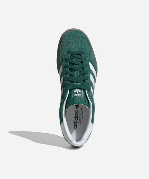 Saturdays NYC(サタデーズ ニューヨークシティ )の「adidas GAZELLE INDOOR(スニーカー・レディース・ダークブラウン/グリーン・25.5/26.0/27.0/28.0/28.5)」の15枚目の写真