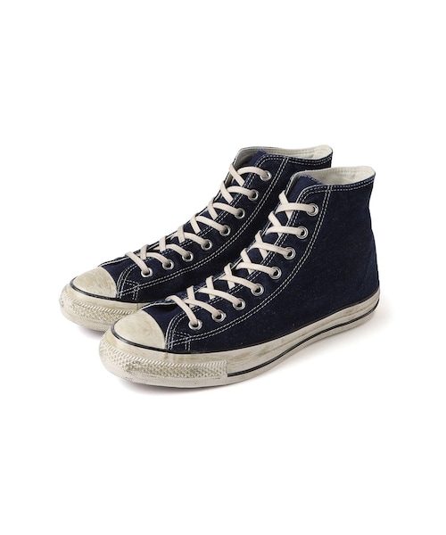 JUNRED(ジュンレッド)の「【CONVERSE/コンバース】ALL STAR AGED FADEDDENIM AG HI/オールスターエイジドフェイデッドデニム(スニーカー・メンズ・ネイビー・26/27/28)」の3枚目の写真