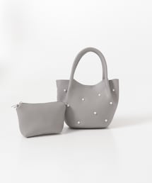 RODE SKO | インバッグ付ミニパールバッグ(ハンドバッグ)