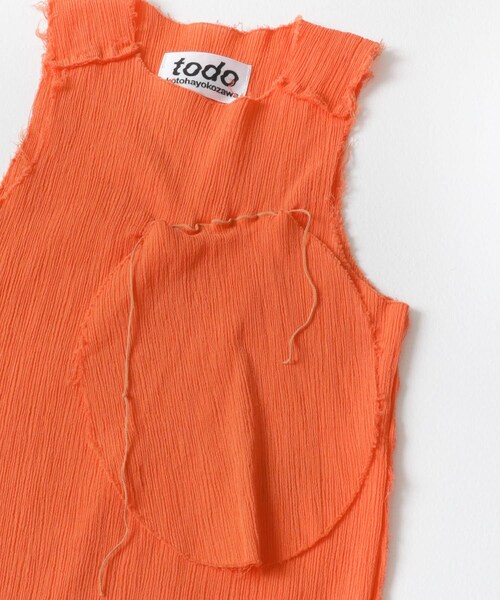 URBAN RESEARCH（アーバンリサーチ）の「kotohayokozawa　Co. yoryu long tank top（その他トップス・レディース・BLUE/ORANGE/LT.BLUE・FREE）」の15枚目の写真