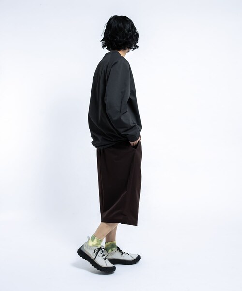 EKAL（エカル）の「DRY OUT BALLOON FIT LONG-SLEEVE T-shirts（Tシャツ/カットソー・メンズ・ホワイト/ネイビー/チャコール・M/L）」の21枚目の写真