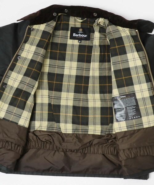 URBAN RESEARCH DOORS（アーバンリサーチドアーズ）の「Barbour　OS TRANSPORT WAX JACKET（テーラードジャケット・メンズ・BLACK/D.BROWN/SAGE・36/38/40）」の16枚目の写真