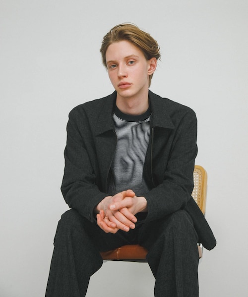 URBAN RESEARCH（アーバンリサーチ）の「LINEN PIN HEAD SPORTS JACKET（ブルゾン・メンズ・TAUPE/BLACK・M/L）」の8枚目の写真