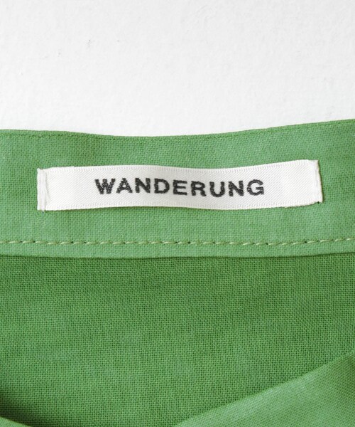 URBAN RESEARCH(アーバンリサーチ)の「WANDERUNG China Shirts(シャツ/ブラウス・レディース・65:orange/45:Green・FREE)」の16枚目の写真