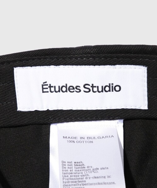 ADAM ET ROPE'(アダムエロペ)の「【Etudes Studio/エチュードストゥディオ】CAP SMALL E(キャップ・メンズ・ブラック・F)」の10枚目の写真