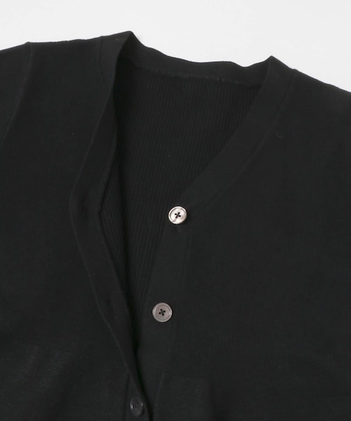 URBAN RESEARCH ROSSO（アーバンリサーチロッソ）の「カシミヤシルク混ペプラムニットアップ（ニット/セーター・レディース・BLACK/L.BEIGE・Free）」の5枚目の写真