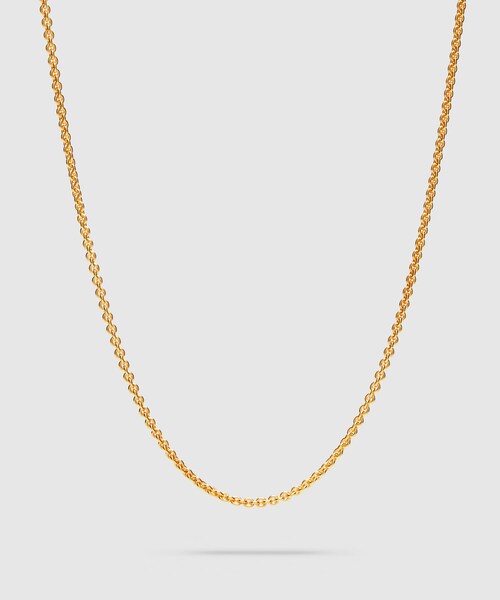 URBAN RESEARCH（アーバンリサーチ）の「TOM WOOD　Rolo Chain Gold（ネックレス・レディース・GOLD・18）」の2枚目の写真