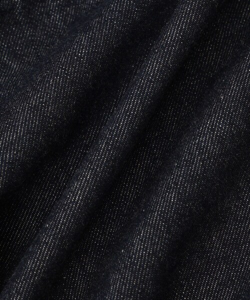 ADAM ET ROPE'（アダムエロペ）の「【GANNI（ガニー）】Rinse Denim Cropped Jacket（デニムジャケット・レディース・ネイビー・36）」の16枚目の写真