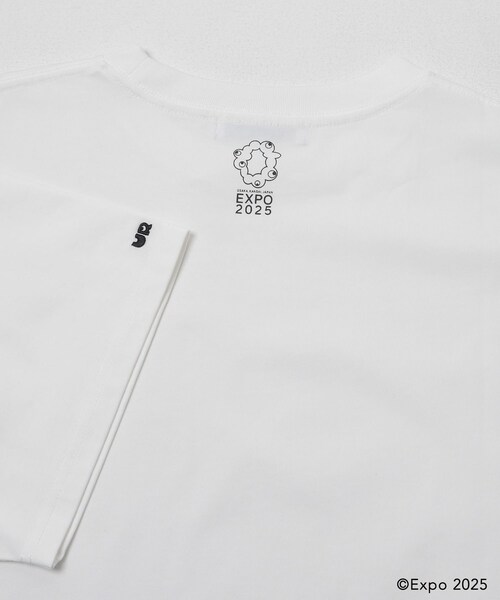 Collaboration URBAN RESEARCH（コラボレーションアーバンリサーチ）の「EXPO2025 RINGER T-SHIRTS（Tシャツ/カットソー・メンズ・OFF WHITE/INK BLACK/GRY×BLK/CCL×BLU/OTM×BRD・S/M/L）」の10枚目の写真