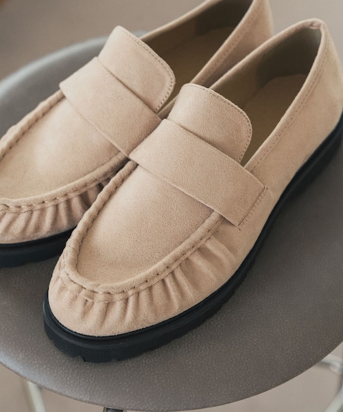 URBAN RESEARCH DOORS（アーバンリサーチドアーズ）の「ギャザーローファー（ローファー・レディース・BROWN/BEIGE・36/37/38）」の16枚目の写真