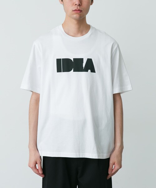 URBAN RESEARCH DOORS(アーバンリサーチドアーズ)の「STILL BY HAND IDEAプリントTシャツ(Tシャツ/カットソー・メンズ・WHT/WHT/WHT/BLK/SMOKE GREY/CHARCOAL・46/48)」の14枚目の写真