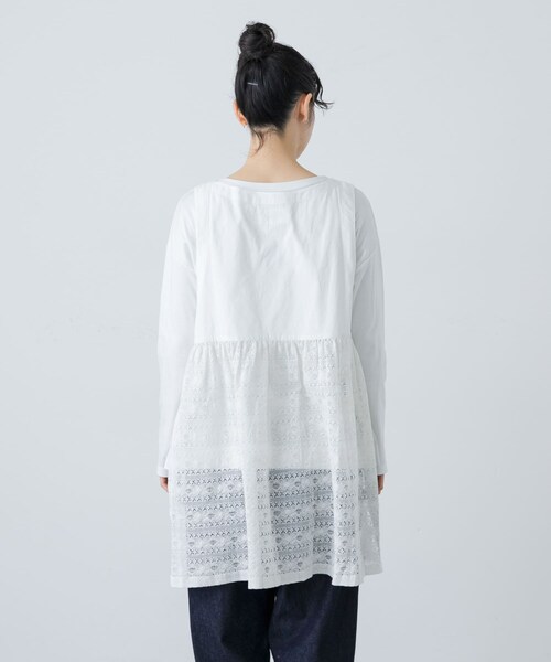 かぐれ(カグレ)の「Khadi&co. ECLIPSE(チュニック・レディース・WH・M)」の11枚目の写真