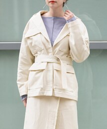 KBF | KBF+ ミリタリーテーラードジャケット(ミリタリージャケット)