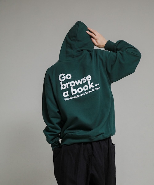 URBAN RESEARCH（アーバンリサーチ）の「BLANKMAG　Go browse Hoodie（パーカー・メンズ・Green/Ash/Black・M/L/XL）」の3枚目の写真