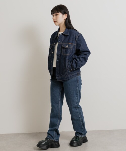 THE GOODLAND MARKET（ザグッドランドマーケット）の「NUDIE JEANS　Danny 40s Redcast DENIM JACKET（デニムジャケット・メンズ・D.Blue・S/M/L）」の9枚目の写真