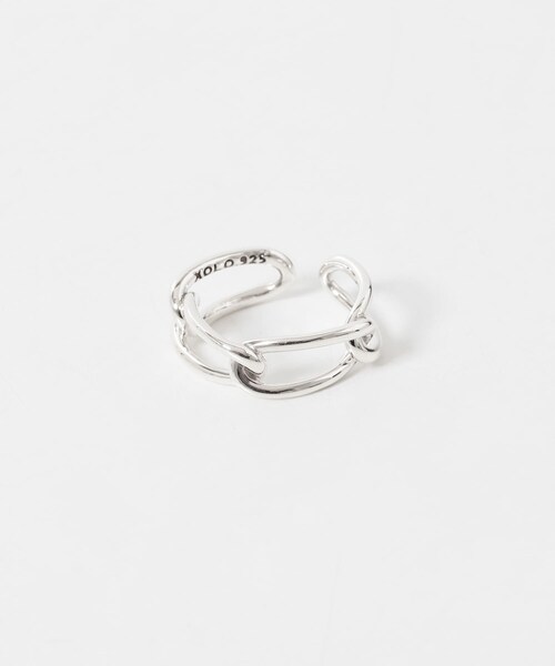 URBAN RESEARCH(アーバンリサーチ)の「XOLO BOLD CHAIN RING(リング・メンズ・SILVER・L)」の2枚目の写真