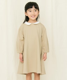 URBAN RESEARCH DOORS | 付け襟フレアワンピース(KIDS)(ワンピース)
