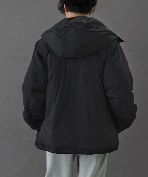 URBAN RESEARCH DOORS(アーバンリサーチドアーズ)の「FORK&SPOON SORONAフーディーブルゾン(ブルゾン・メンズ・BLACK/SAND/BROWN・4/5)」の10枚目の写真