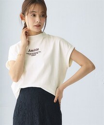 nissen | 刺しゅうロゴフレンチプルオーバー(Tシャツ/カットソー)
