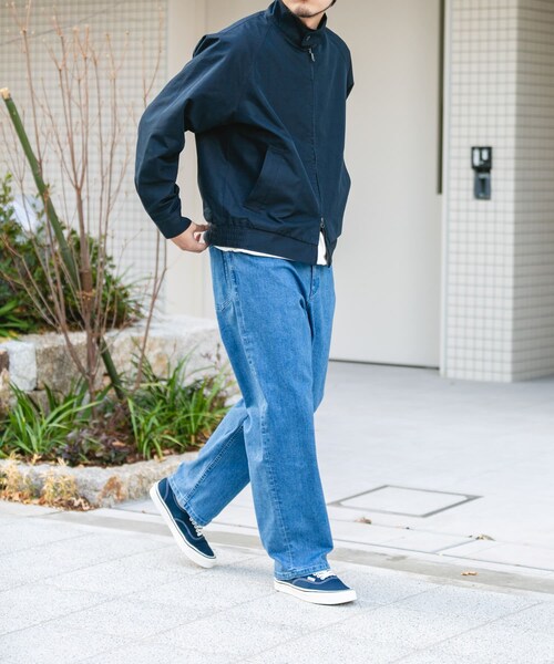 EKAL（エカル）の「『吸水速乾/イージーケア』coolmax デニムパンツ（デニムパンツ・メンズ・ブルー/インディゴ・M/L）」の8枚目の写真