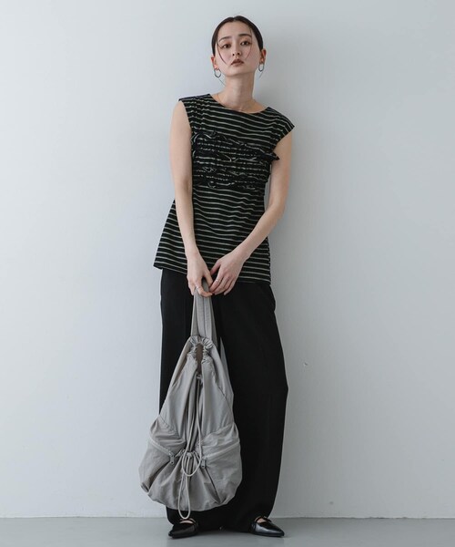 SENSE OF PLACE by URBAN RESEARCH(センスオブプレイスバイアーバンリサーチ)の「『撥水』SKINProof 2WAYリュック(バックパック/リュック・レディース・BLACK/BEIGE/GRAY・One)」の18枚目の写真