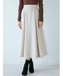 LAGUNAMOON | フラワージャガードスカート(スカート)
