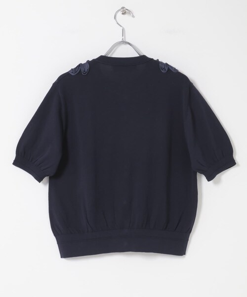 URBAN RESEARCH ROSSO（アーバンリサーチロッソ）の「MARILYN MOON　EMBROIDERY KNIT CARDIGAN（カーディガン/ボレロ・レディース・CREAM/NAVY・Free）」の8枚目の写真