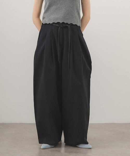 KBF（ケイビーエフ）の「ベルトSETオーバルパンツ（その他パンツ・レディース・NAVY/BROWN/BEIGE・36/38）」の3枚目の写真