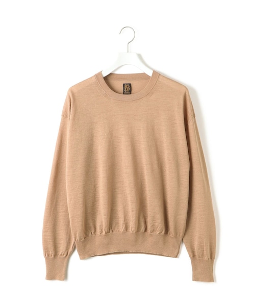 ADAM ET ROPE'(アダムエロペ)の「【BATONER for ADAM ET ROPE'】別注CHOMA CREW NECK(Tシャツ/カットソー・レディース・ブラウン/ピンク系・2)」の14枚目の写真