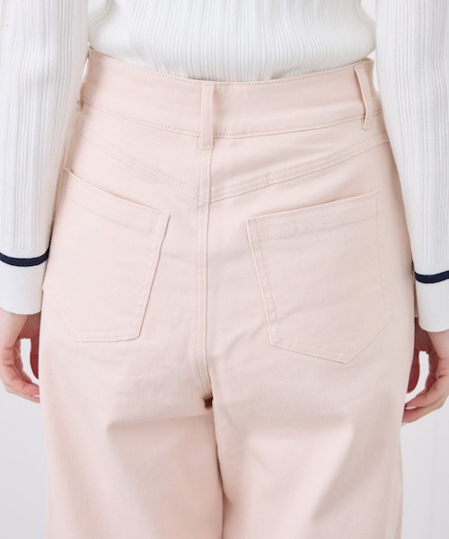 ROPE' PICNIC（ロペピクニック）の「【ウエスト革命デニム】Pinkウエストシェイプワイドデニム（デニムパンツ・レディース・ピンク・36/38/40）」の15枚目の写真