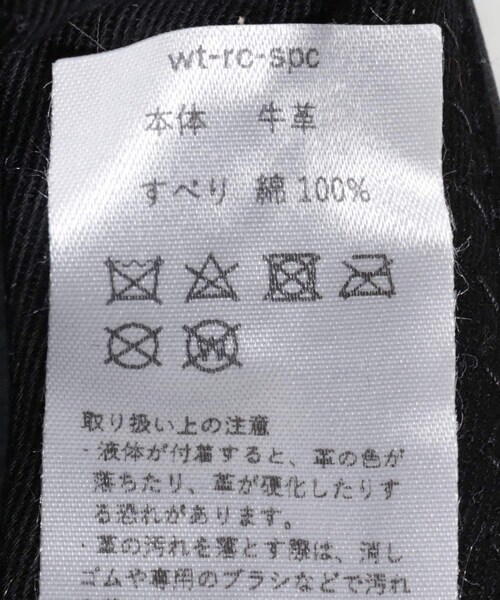URBAN RESEARCH（アーバンリサーチ）の「Hender Scheme　6 panel cap（キャップ・メンズ・black・-）」の7枚目の写真
