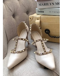 RESEXXY | スタッズピンヒールパンプス(パンプス)