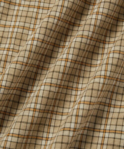 Saturdays NYC（サタデーズ ニューヨークシティ ）の「LUIS CHECK LS SHIRT（シャツ/ブラウス・レディース・ベージュ/ネイビー・L/M/S/XL）」の22枚目の写真