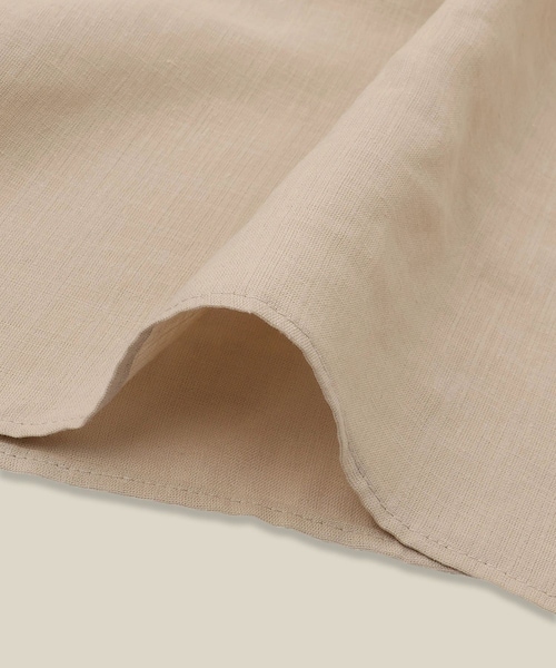 ROPE'（ロペ）の「【WEB・一部店舗限定】フロントオープンシャツワンピース/洗える（ワンピース・レディース・チャコール/ベージュ・F）」の11枚目の写真