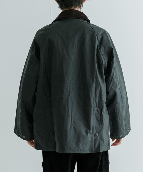 URBAN RESEARCH（アーバンリサーチ）の「Barbour　OS BEDALE WAX JACKET（テーラードジャケット・メンズ・SAGE/BLACK・36/38/40）」の15枚目の写真